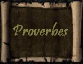 Proverbes